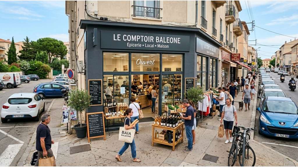 DAB local 1500m² empl n°1 à Ajaccio zone Baleone
