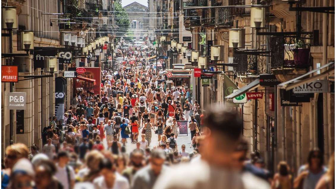 DAB local 35m² rue piétonne principale à Bordeaux