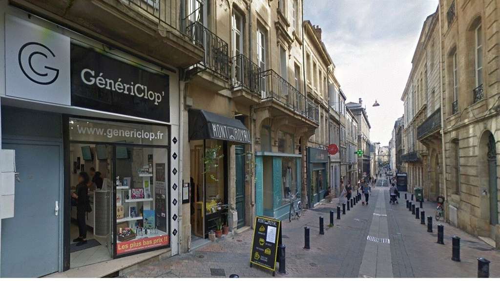 DAB local commercial de 110m² à Bordeaux Dijeaux