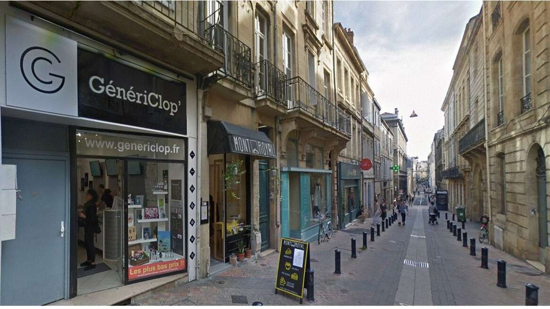 DAB local commercial de 110m² à Bordeaux Dijeaux