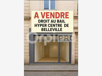 Local commercial 52m² à Belleville-en-Beaujolais