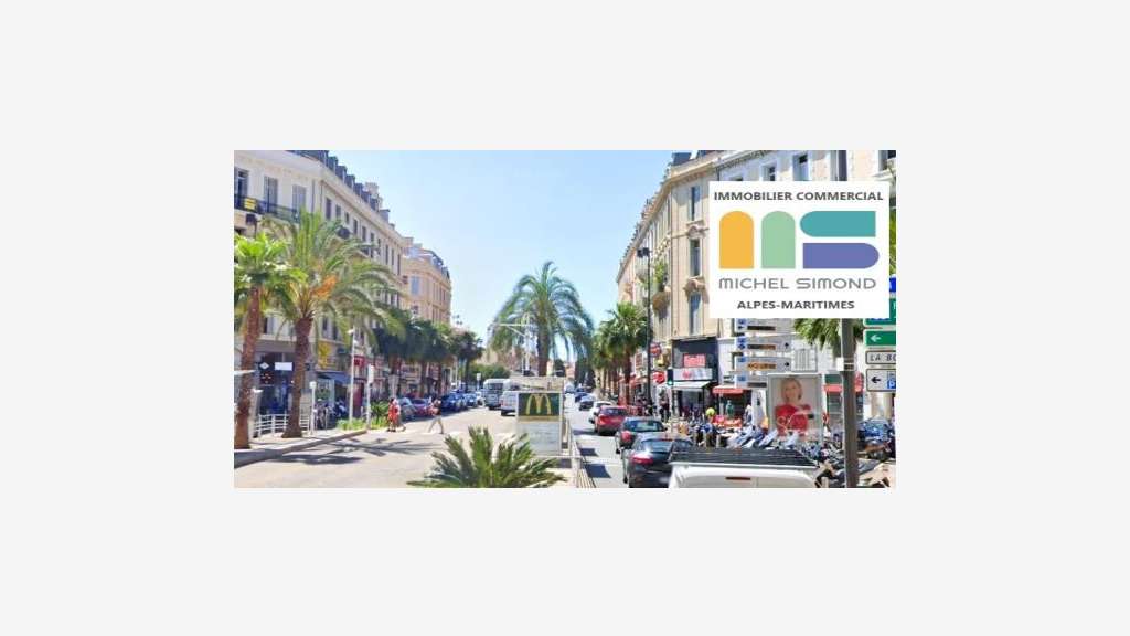 DAB local magasin 105m² PMR à Cannes