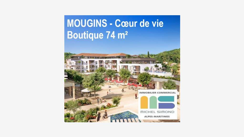 DAB boutique 74m² à Mougins secteur Cannes