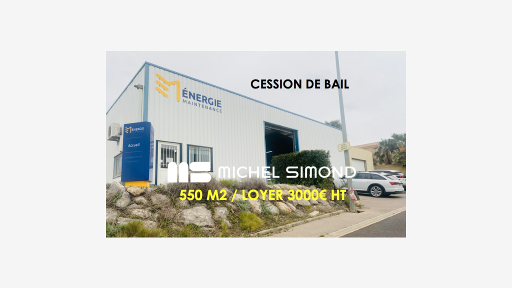 DAB local commercial 555m² à Narbonne