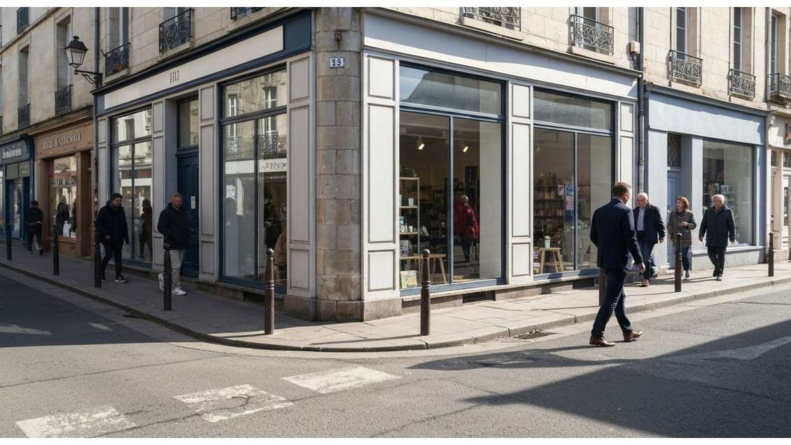 Cession droit au bail 30m² Saint Malo intra muros