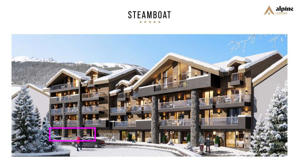 Cession bail commerce 67m² à Courchevel Moriond