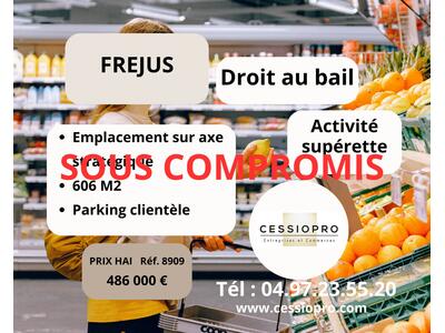 Cession droit au bail Locaux commerciaux - Boutiques à Fréjus