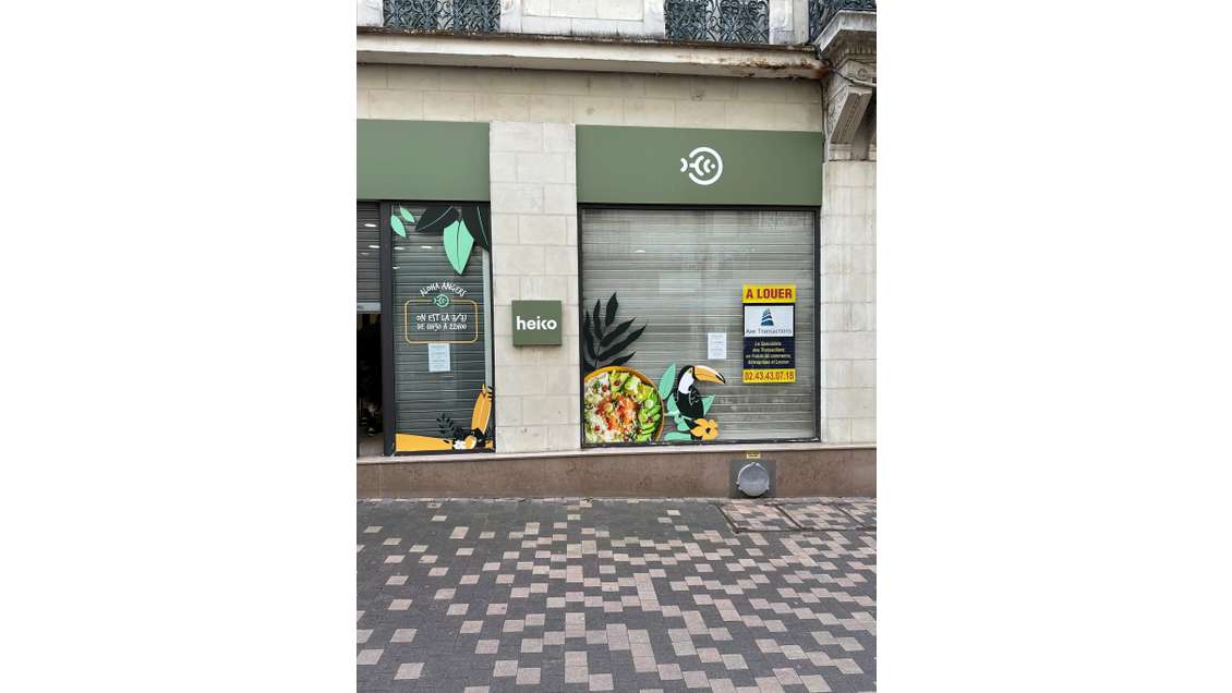 DAB local commercial 155m² empl N°1 Angers
