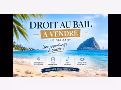 DROIT AU BAIL EMPLACEMENT N°1 LE DIAMANT MARTINIQU