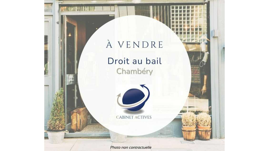 Local commercial excellente situation Chambéry