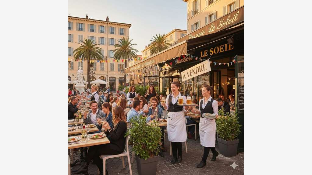 A céder droit au bail restaurant à Nice Garibaldi