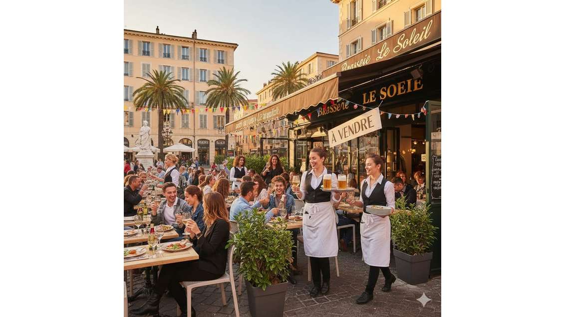 A céder droit au bail restaurant à Nice Garibaldi