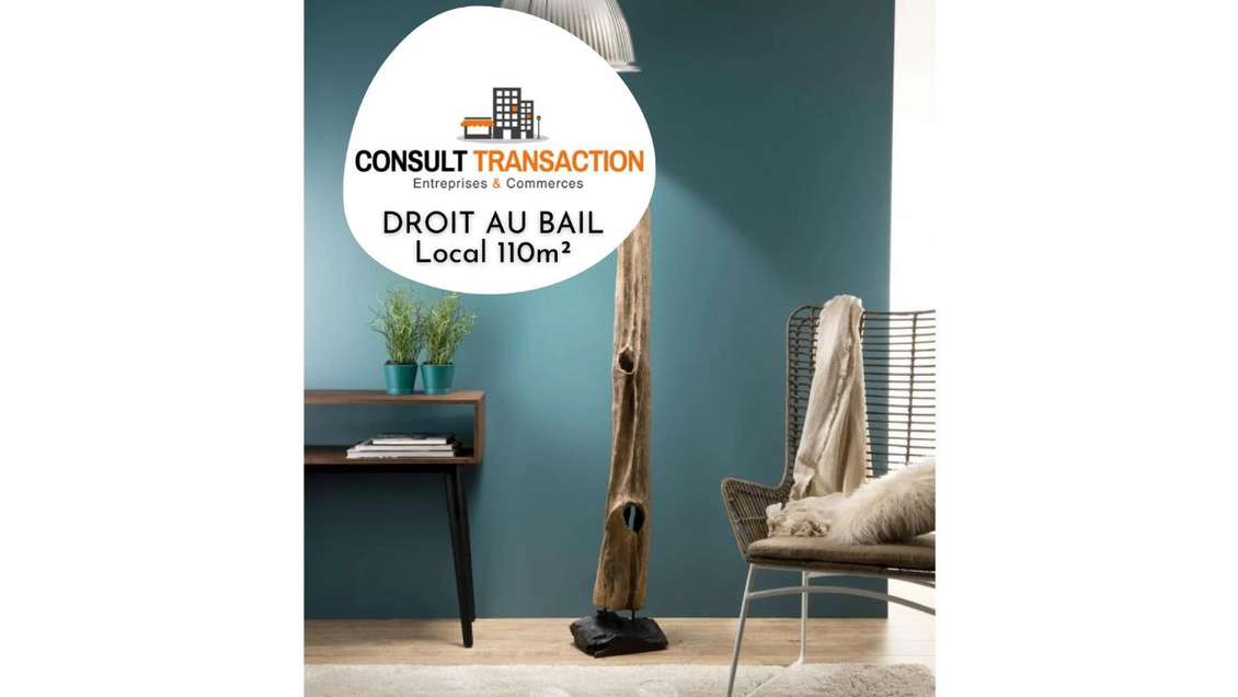 DAB local commercial 110m² axe passant à La Baule