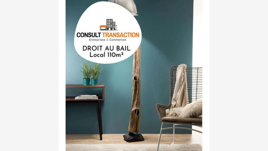 DAB local commercial 110m² axe passant à La Baule