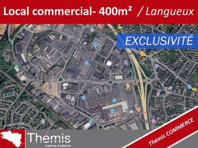 Cède DAB local commercial de 400m² à Langueux