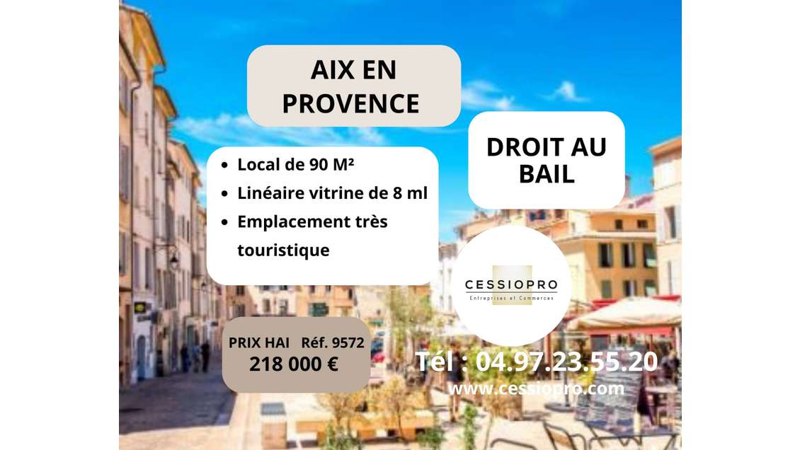 DAB local 90m² à Aix-en-Provence Place Prêcheurs