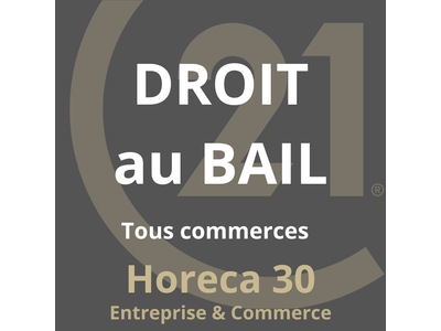 Cession droit au bail Locaux commerciaux - Boutiques à Alès
