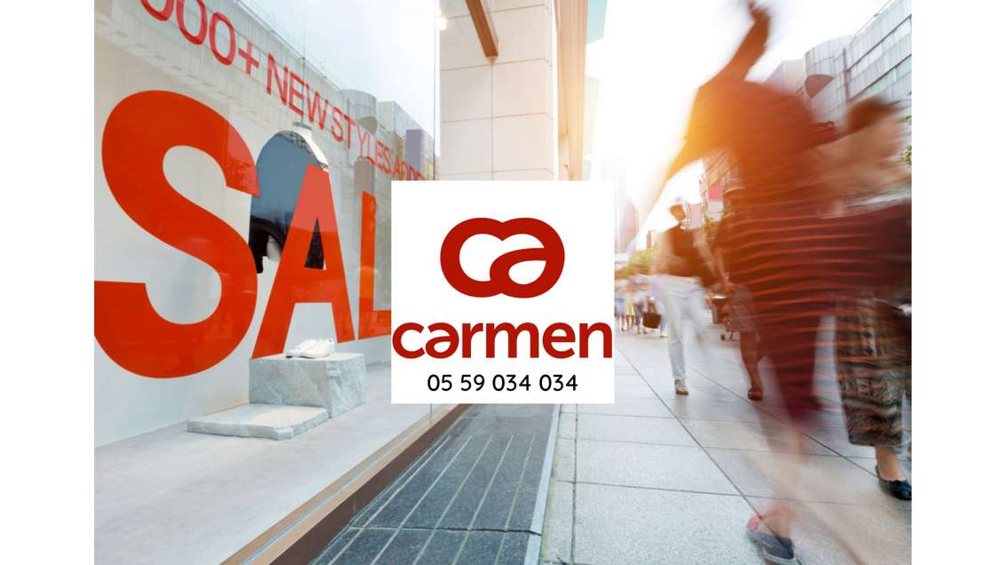 DAB local commercial 77m² axe principal à Bayonne