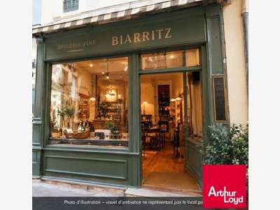 Droit au bail local commercial 68m² à Biarritz