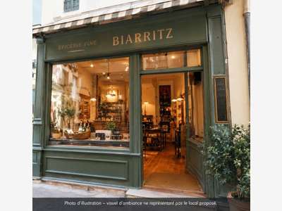 Droit au bail local commercial 68m² à Biarritz