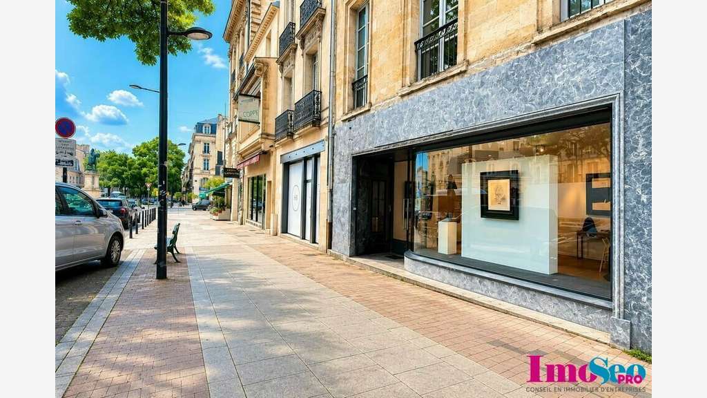 Bail à céder local 50m² Triangle d'Or de Bordeaux