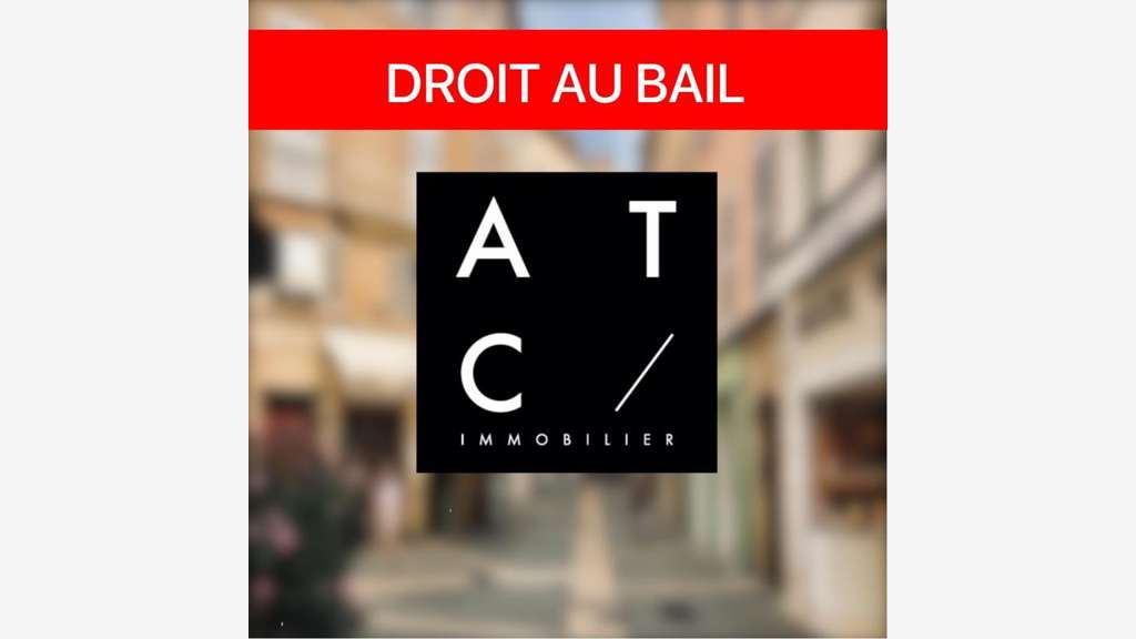 Boutique en angle 57m² centre-ville d'Aix