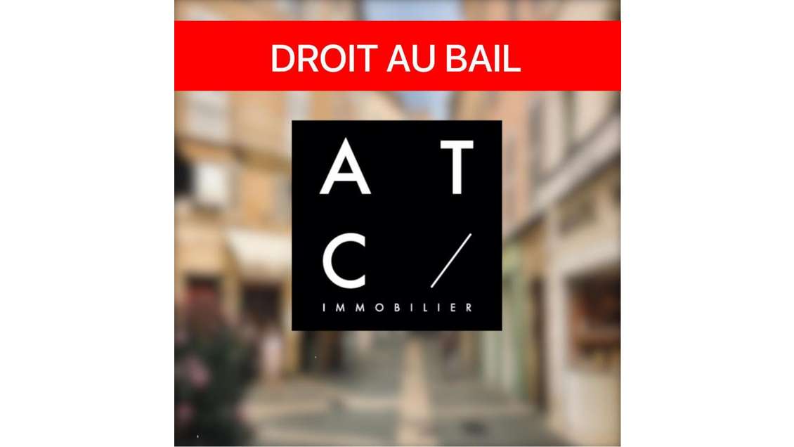 Cession droit au bail 70m² au centre d'Aix 