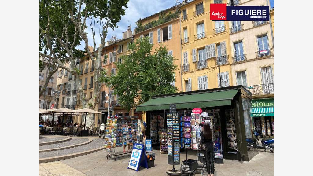 Cession droit au bail 55m² centre historique d'Aix
