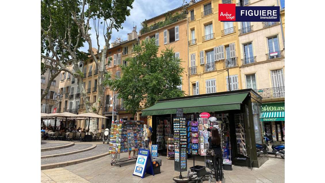 Cession droit au bail 55m² centre historique d'Aix