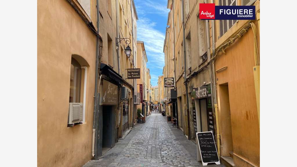 Cession droit au bail 55m² centre historique d'Aix