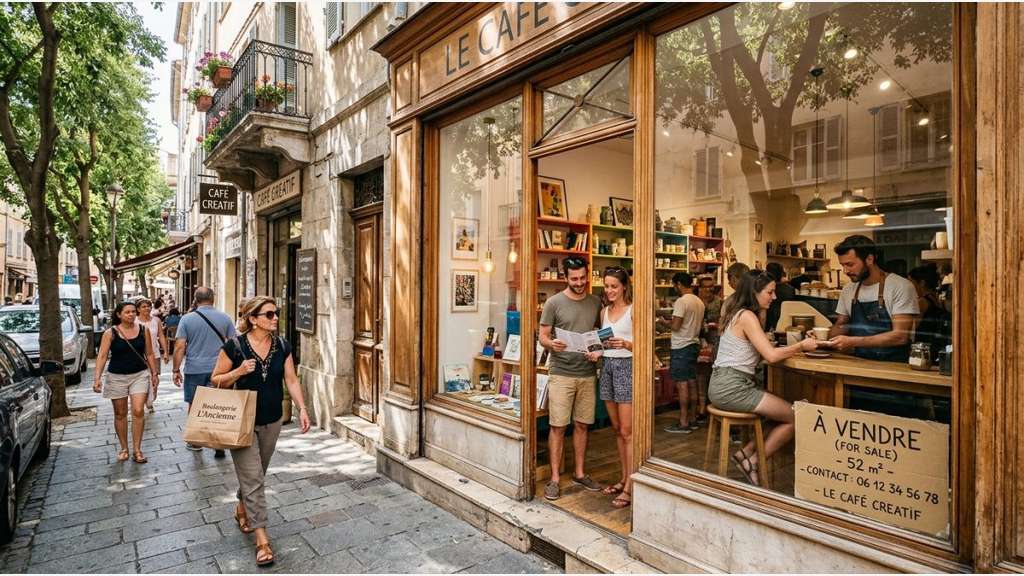 Cède droit au bail local de 52m² à Ajaccio centre