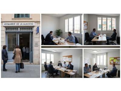 Cession droit au bail Bureaux à Ajaccio