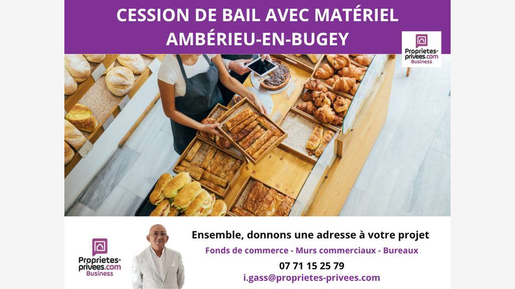 Cession de bail point chaud à Ambérieu-en-Bugey