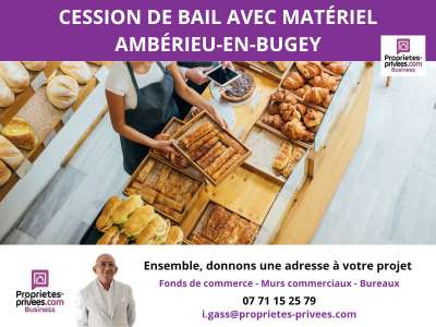 Cession droit au bail Locaux commerciaux - Boutiques à Ambérieu-en-Bugey