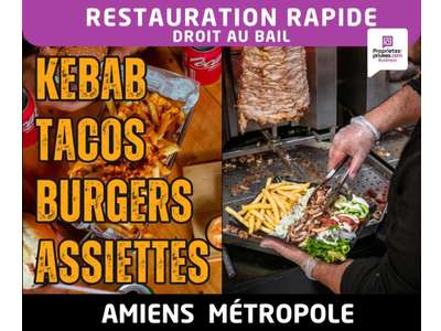 Cession droit au bail Locaux commerciaux - Boutiques à Amiens