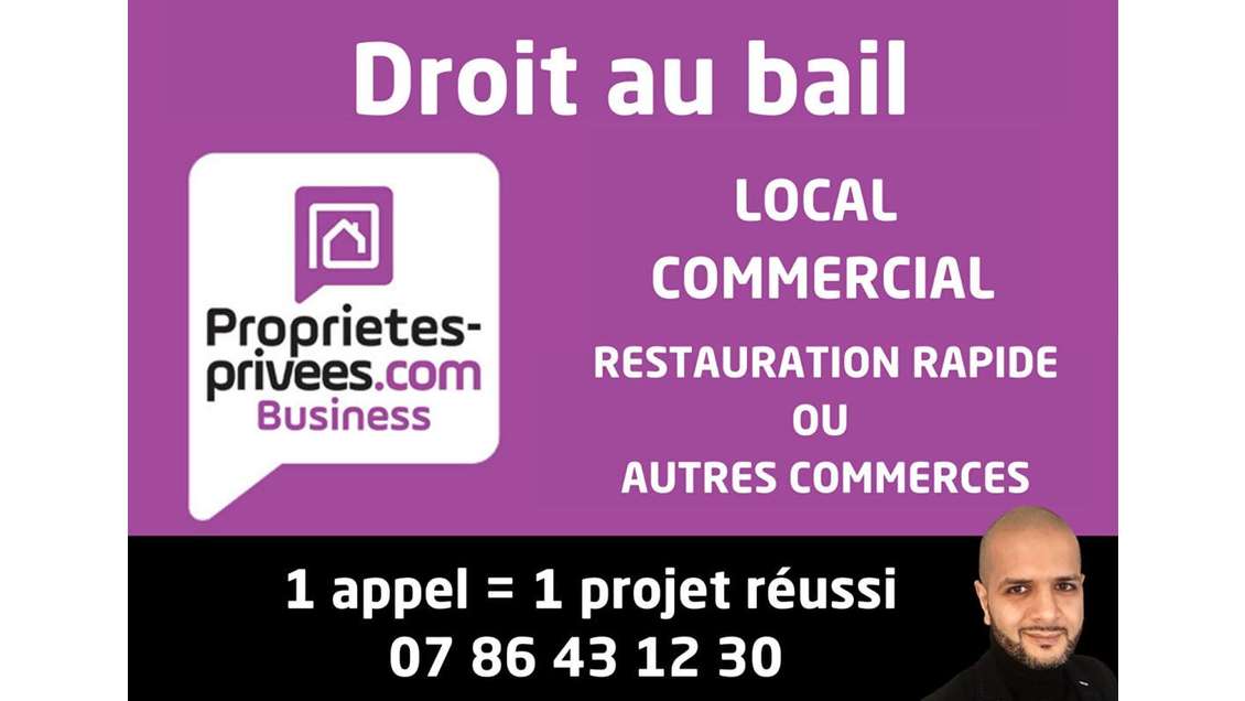 Vente restauration rapide snack métropole Amiens