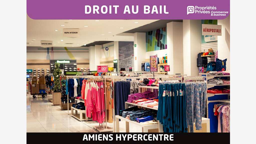 DAB local commercial 170m² à Amiens hypercentre