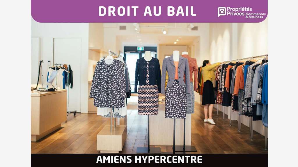 DAB local commercial 170m² à Amiens hypercentre