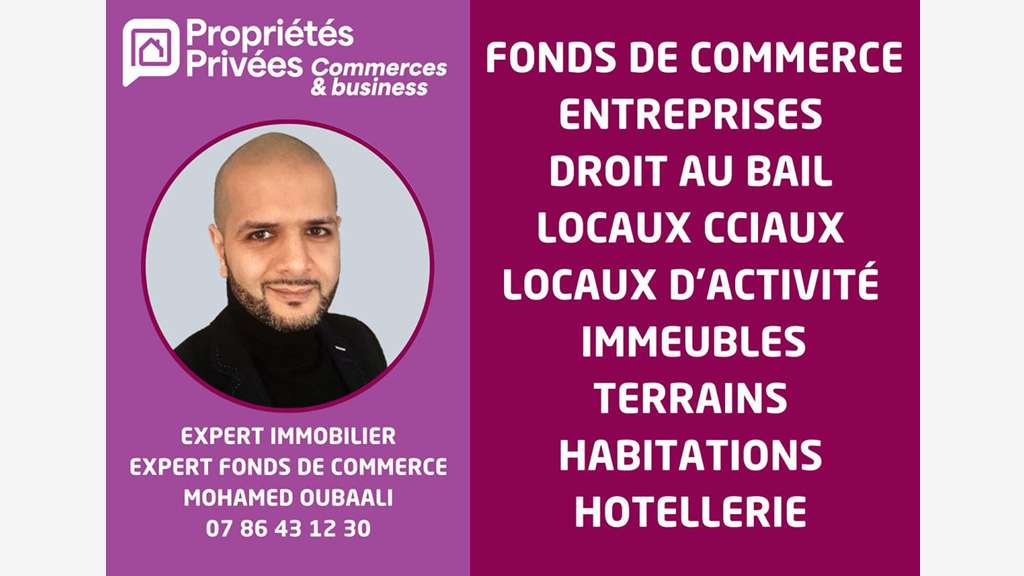 Bail à céder - Local 60 m2 - Emplacement n°1 rue p