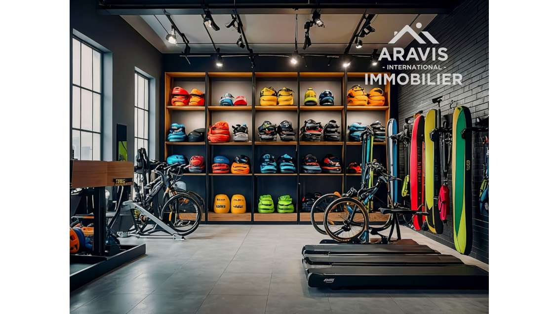 DAB local 70m² empl N°1 station des Aravis