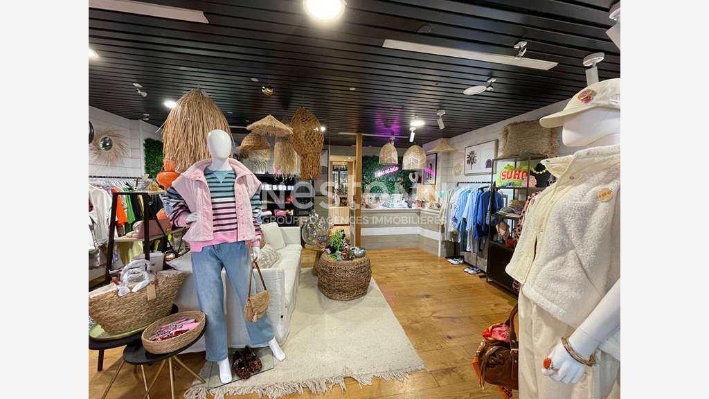 Cession de bail boutique 70m² au centre d'Auray