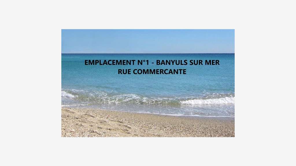 Droit au bail boutique à Banyuls-sur-Mer centre