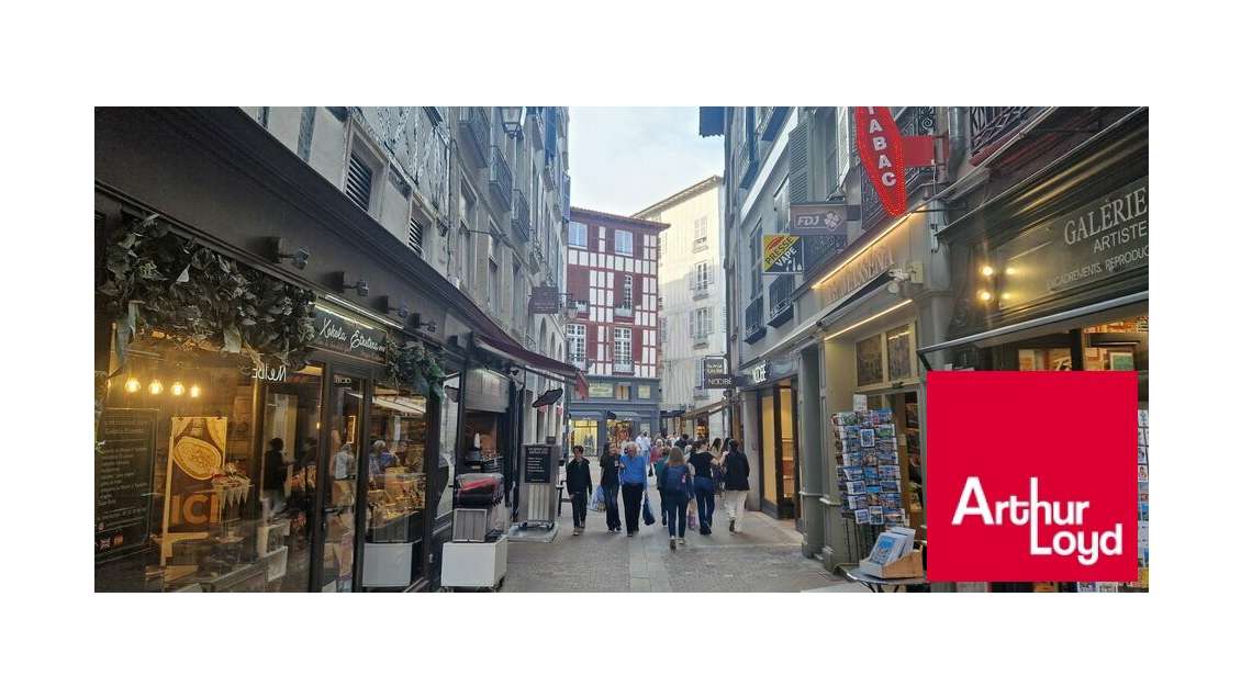 Cède bail local 90m² Bayonne centre-ville empl N°1