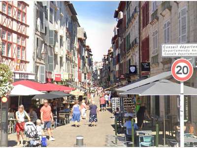 Local commercial 20m² à Bayonne Rue d'Espagne