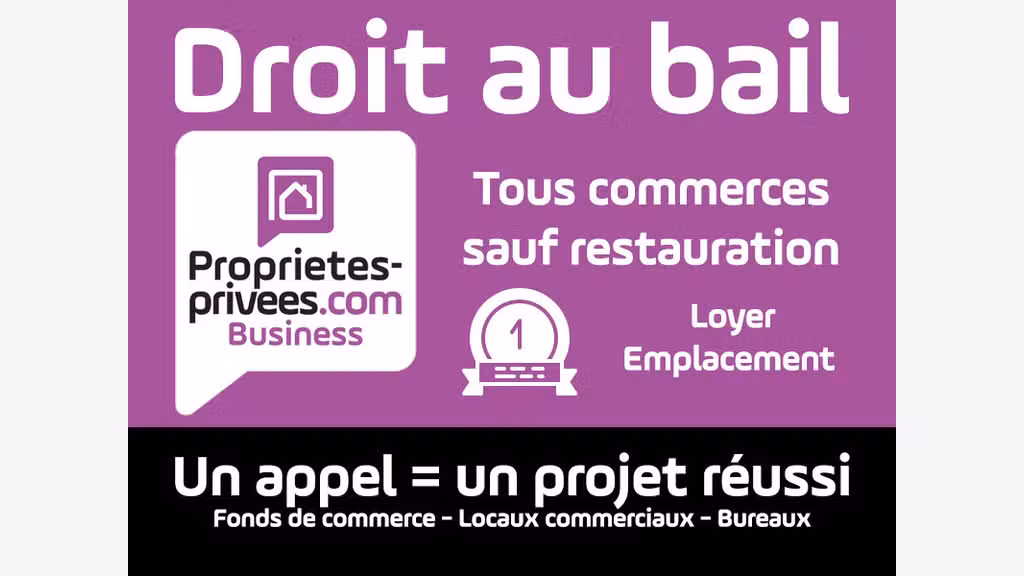 Cession de bail local commercial à Beaune centre