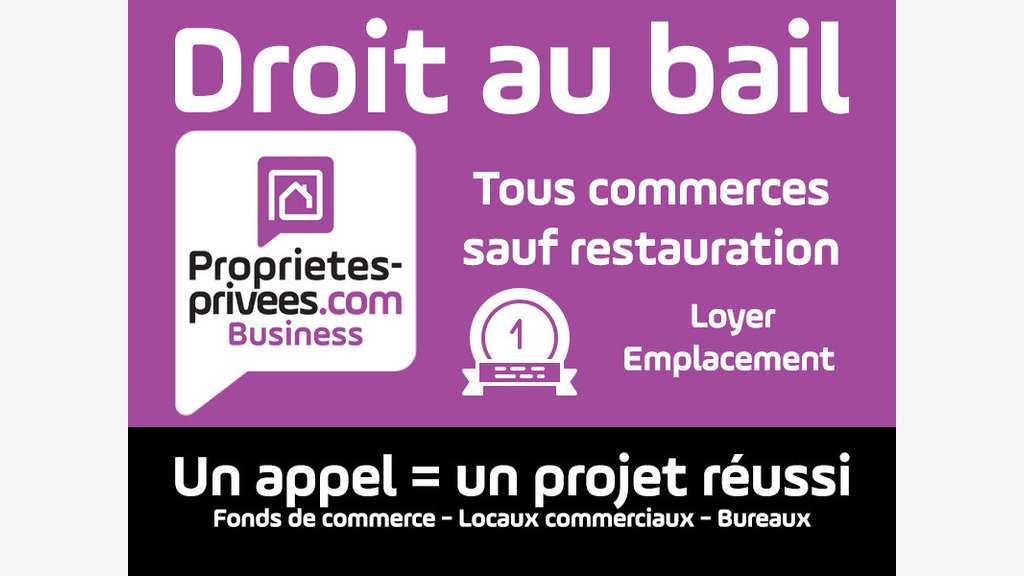 Cession de bail local commercial à Beaune centre