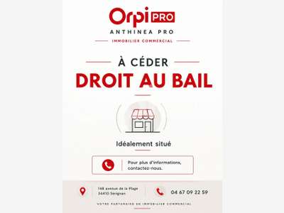 DROIT AU BAIL BEZIERS CENTRE VILLE