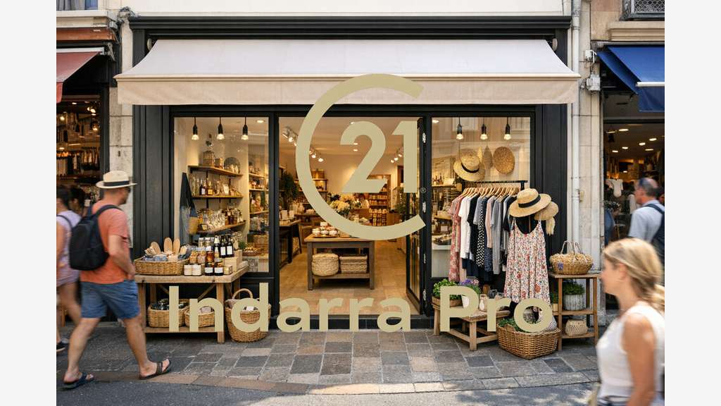 Cession de bail local 40m² rue prisée de Biarritz