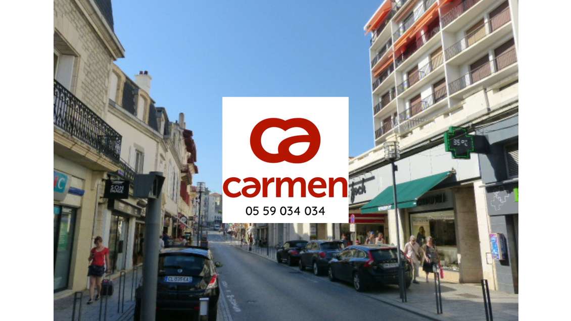 Droit au bail 90m² 3 niveaux hyper centre Biarritz