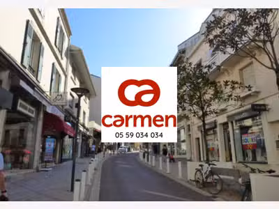 Cède local commercial 30m² rue piétonne Biarritz